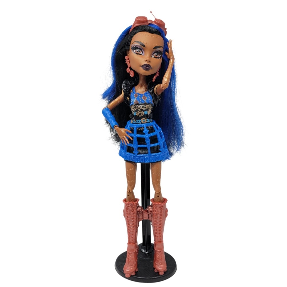 Monster High Robecca‎ Steam G1 Doll Outfit Shoes Goggles Skirt 2012 Steampunk